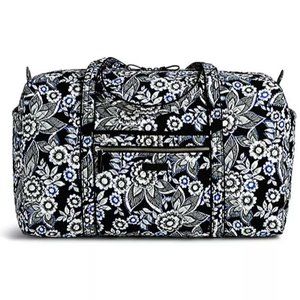 Vera Bradley Iconic Large Duffel Bag in Snow Lotus